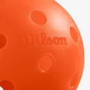 Wilson TRU 32 Balles Pickleball Intérieur Orange (pqt 3)