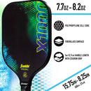 Franklin X-1000 Raquette Pickleball