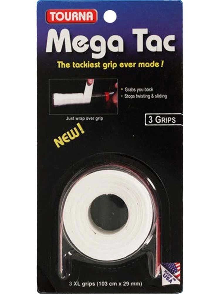 Tourna Grip Mega Tac (blanc)