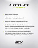 Selkirk Halo Control XL Volt Vert Raquette Pickleball