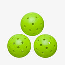 Wilson Max 40 Balles Pickleball Extérieur Vert (pqt 3)