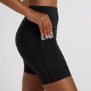 New Balance Cuissard Sleek Pocket Taille Haute 6'' (femme)