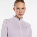 Demi-zip New Balance NB Heat Grid pour entraînement par temps froid