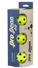 Penn Pro Balles Pickleball Extérieur (pqt 3)