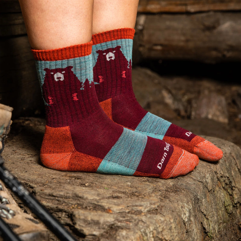 Darn Tough Bas Bear Town Micro Crew (femme)