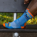 Bas Frontrunner Micro Crew homme en laine mérinos ultra-légers pour course et trail