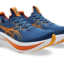 Chaussures de course ASICS GEL-NIMBUS 28 avec amorti maximal et tige respirante en mesh tricoté