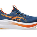 Chaussures de course ASICS GEL-NIMBUS 28 avec amorti maximal et tige respirante en mesh tricoté