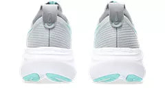 ASICS GEL NIMBUS 27 GRIS VERT BLANC
