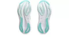 ASICS GEL NIMBUS 27 GRIS VERT BLANC