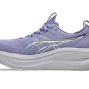 Chaussures de course ASICS GEL-NIMBUS 28 avec amorti maximal et tige respirante en mesh tricoté