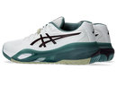 Chaussure de tennis Asics GEL-RESOLUTION X blanc vert