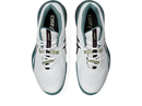 Chaussure de tennis Asics GEL-RESOLUTION X blanc vert