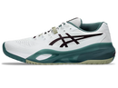 Chaussure de tennis Asics GEL-RESOLUTION X blanc vert
