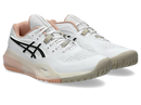 Chaussure de tennis Asics GEL-RESOLUTION X blanc noir Black Coffee