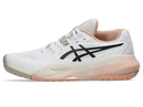 Chaussure de tennis Asics GEL-RESOLUTION X blanc noir Black Coffee