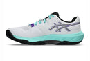 Chaussures d'intérieur Asics SKY ELITE™ FF 4 avec amorti FF BLAST™ MAX, technologie RISETRUSS™ et système DYNALACING™ offrant puissance, stabilité et confort pour les sports de terrain intérieur.
