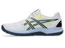 Chaussures d'intérieur Asics POWERBREAK™ FF offrant une stabilité exceptionnelle grâce à la technologie STABLETRUSS™, un amorti FLYTEFOAM™ léger et une excellente adhérence pour les sports de terrain intérieur.