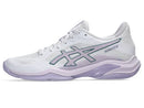 Chaussures d'intérieur Asics Blade FF 2 pour femme avec amorti FLYTEFOAM®, semelle PRECISION SOLE™ adhérente et excellente stabilité pour les sports de terrain intérieur.