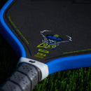 Raquette de pickleball Loco Hybrid 16 mm en fibre de carbone T-700 avec noyau double densité pour un équilibre optimal entre puissance et contrôle