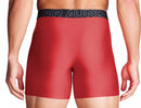 Boxer Under Armour rouge 6 pouces confortable respirant