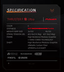 Victor Thruster F Ultra Raquette Badminton (non-cordée)