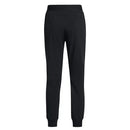Pantalon Under Armour Rival Woven pour femme avec technologie UA Storm, tissu extensible et taille haute ajustable