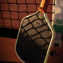Raquette de pickleball Loco Hybrid 16 mm en fibre de carbone T-700 avec noyau double densité pour un équilibre optimal entre puissance et contrôle