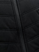 Veste Craft ADV Essence Warm Jacket noire pour femme avec panneaux coupe-vent, isolation matelassée et poches zippées
