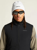 Veste sans manches Craft ADV Nordic Training Insulate Vest pour ski de fond avec isolation légère et protection coupe-vent.