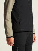 Veste sans manches Craft ADV Nordic Training Insulate Vest pour ski de fond avec isolation légère et protection coupe-vent.