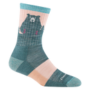 Chaussette de randonnée Bear Town micro crew, laine mérinos légère et anti-odeurs, idéale pour le hiking et le trail