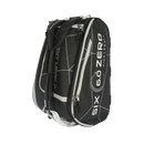 Sac pickleball Six Zero Pro Tour noir – sac spacieux avec compartiments pour raquettes et accessoires