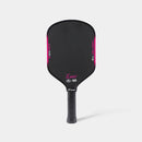 Luzz Glider 2026 raquette de pickleball hybride 16 mm noire et rose