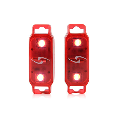 LSG Lumière DEL pour Lacets Chaussures (lumière rouge)