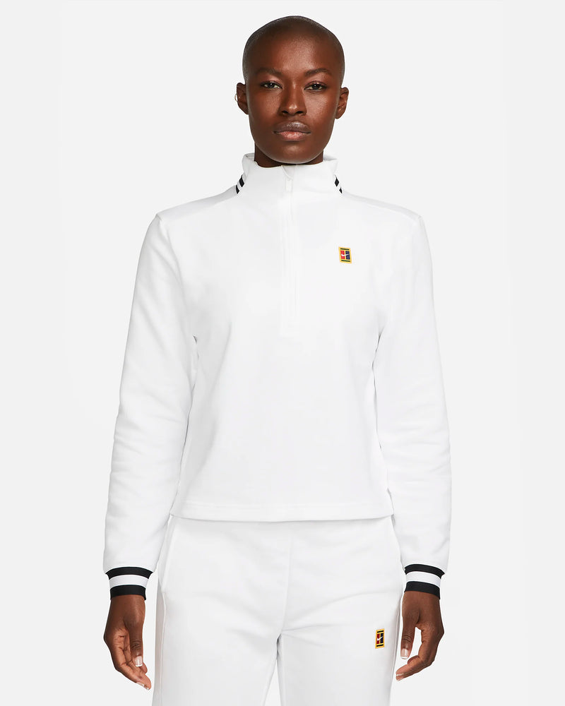 NikeCourt Dri Fit Heritage Demi Zip femme