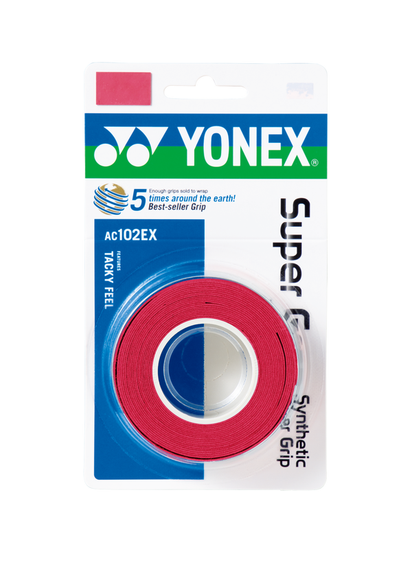 Yonex Overgrip Super Grap (rouge)
