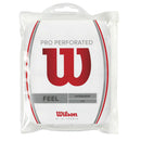 Wilson Pro Overgrip Perforated (12) (blanc)