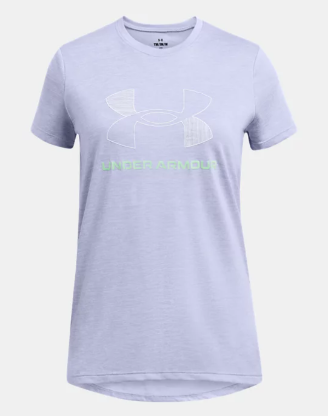 Under Armour Shirt Tech Twist Big Logo (junior fille)