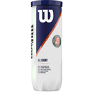 Wilson Balles Tennis Roland Garros All Court