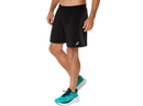 Short de course Asics ROAD 7 po pour homme avec technologie ACTIBREEZE™, tissu extensible à séchage rapide, poche zippée pour téléphone et détails réfléchissants pour les entraînements et les longues sorties.