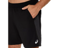 Short de course Asics ROAD 7 po pour homme avec technologie ACTIBREEZE™, tissu extensible à séchage rapide, poche zippée pour téléphone et détails réfléchissants pour les entraînements et les longues sorties.