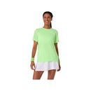 Chandail de tennis ASICS Court manches courtes avec panneaux mesh respirants et tissu léger en polyester recyclé