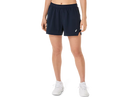 Short Asics COURT 2-N-1 pour femme avec cuissard intégré, tissu léger à séchage rapide, poche pratique et panneaux en mesh respirants, idéal pour le tennis, le pickleball et l'entraînement.