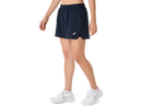 Short Asics COURT 2-N-1 pour femme avec cuissard intégré, tissu léger à séchage rapide, poche pratique et panneaux en mesh respirants, idéal pour le tennis, le pickleball et l'entraînement.