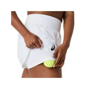 Short ASICS Match pour tennis avec fentes latérales, sprinter intégré et taille collée