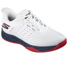 Chaussure pickleball Skechers Viper Court Reload slip ins confort Arch Fit Goodyear traction