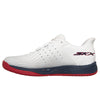 Chaussure pickleball Skechers Viper Court Reload slip ins confort Arch Fit Goodyear traction