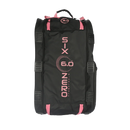 Sac pickleball Six Zero Pro Tour noir/cerise – sac spacieux avec compartiments pour raquettes et accessoires