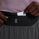 Ceinture de course On Multi Usage Speed avec poche zippée, poches latérales et ceinture ajustable en tissu UHMWPE résistant